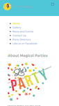Mobile Screenshot of magicalparties.co.za